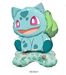 Balónek Pokémon Bulbasaur – fóliový balónek Pokémon na dětské narozeniny