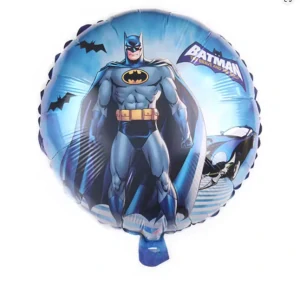 Balónek kulatý Batman – fóliový balónek na dětské narozeniny se superhrdinou