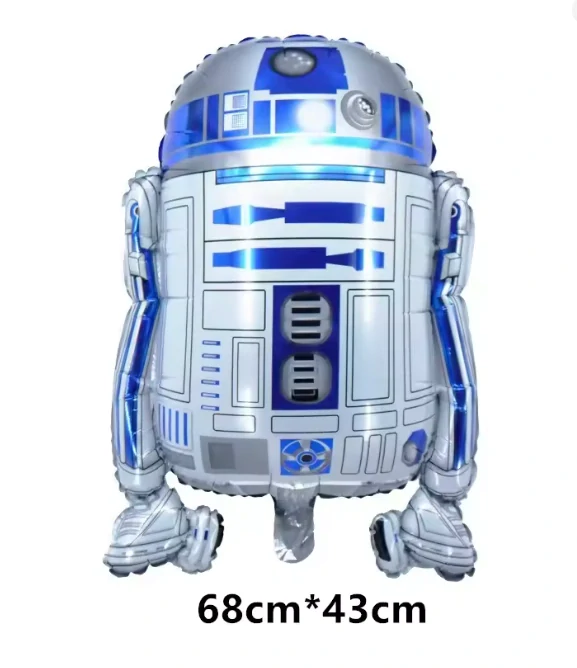 Balónek R2D2 Star Wars – fóliový balónek na dětské narozeniny s motivem Star Wars
