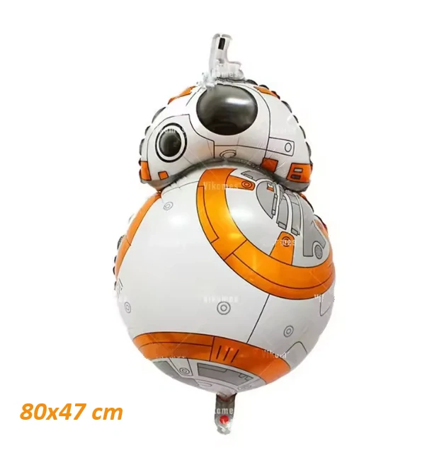 Balónek BB8 Star Wars – fóliový balónek na dětské narozeniny s motivem Star Wars