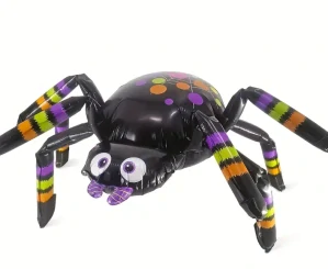 Balónek černý pavouk – fóliový balónek na Halloween a tematické oslavy